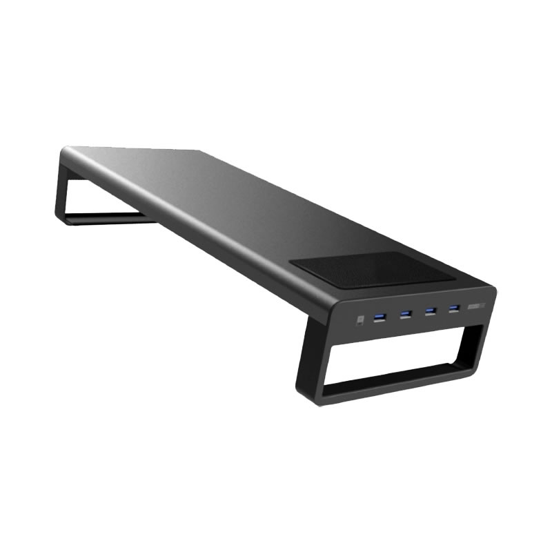 iggual Soporte monitor USB 30 y carga inalambrica